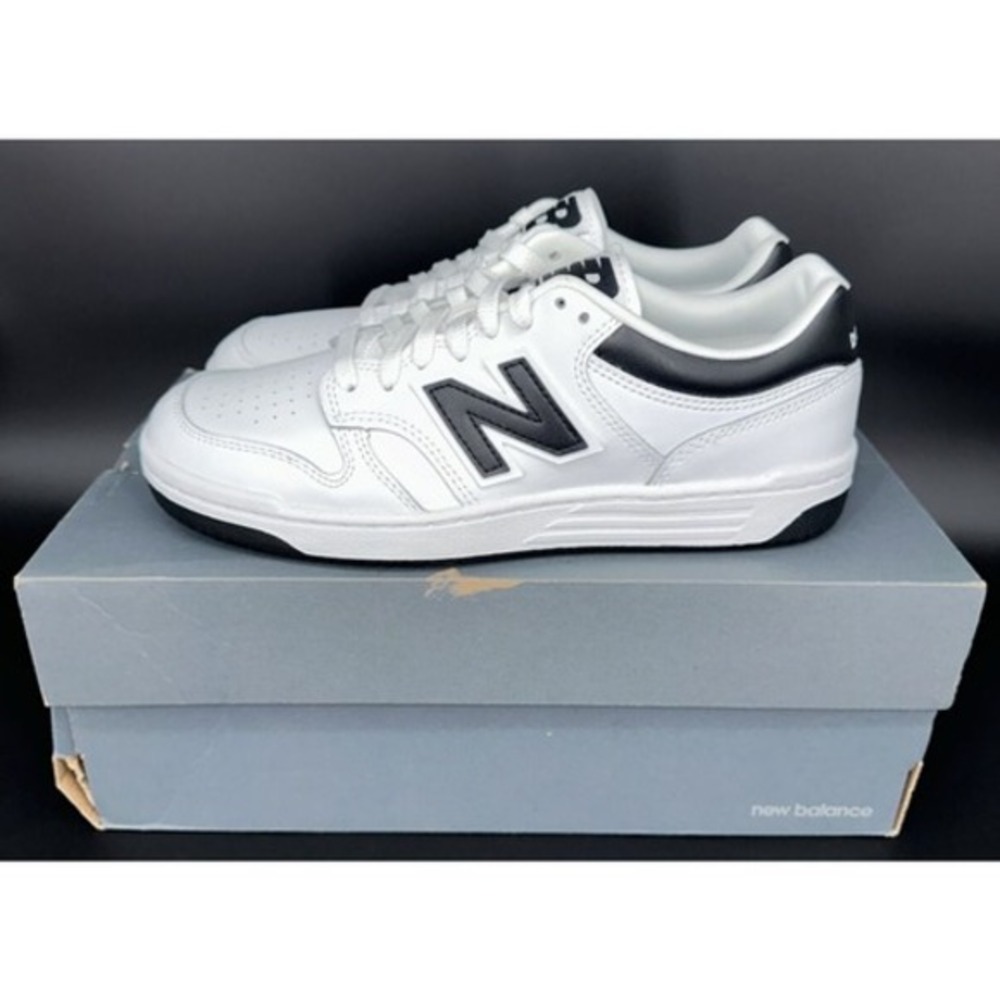 New Balance 480‎ Men's Shoes White-Black BB480-LBK Size 7